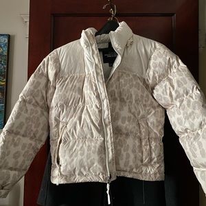 North Face waterproof snow White Puffer Winter Jacket